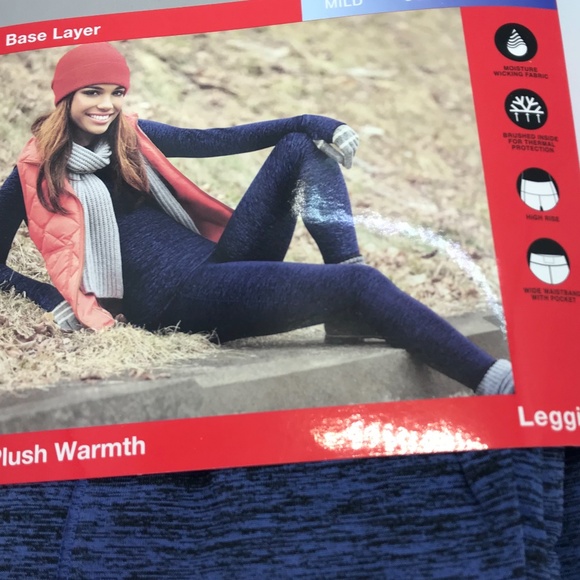 Cuddl Duds Fleecewear Stretch Leggings Women's XL - Picture 1 of 4